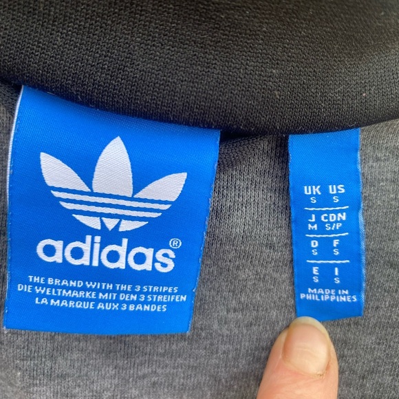 Adidas Adi ICON Tracktop Men's Black WhiteZ35378 Track Classic Jacket SZ small - Picture 5 of 5